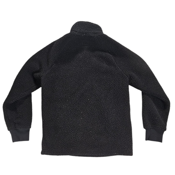 Goodfellow & Co Black Fleece Half Zip Pullover Sweater Men’s Size Small - Picture 2 of 5